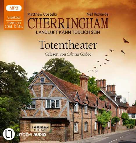 Matthew Costello: Cherringham - Totentheater, MP3-CD