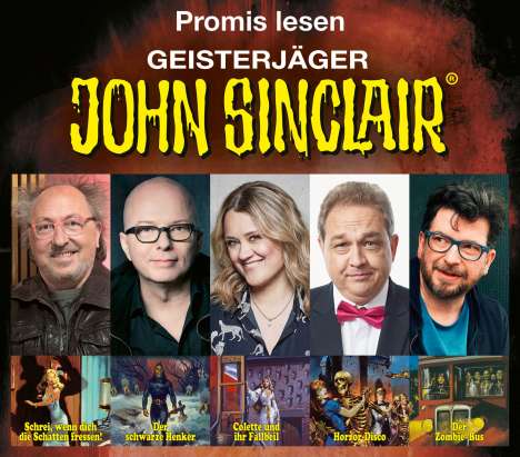 Jason Dark: Promis lesen John Sinclair, 5 CDs