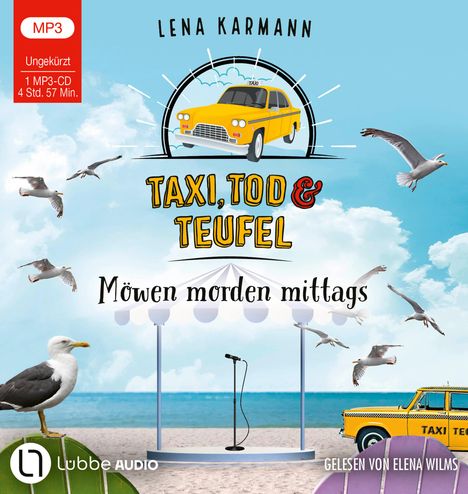 Lena Karmann: Taxi, Tod und Teufel - Möwen morden mittags, MP3-CD