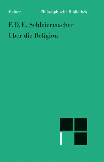 Friedrich Daniel Ernst Schleiermacher: Über die Religion, Buch