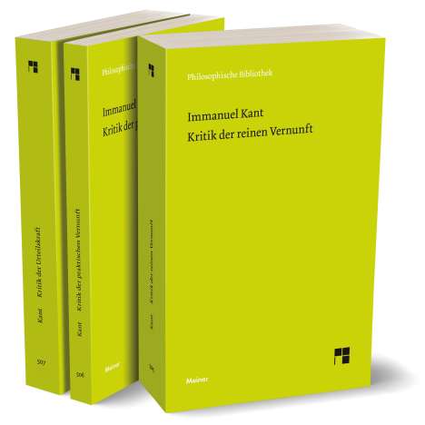 Immanuel Kant: Die drei Kritiken, Buch