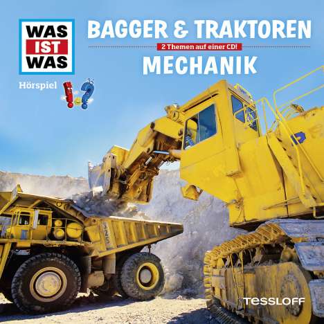 Manfred Baur: Was ist was Folge 46: Bagger &amp; Traktoren/ Mechanik, CD