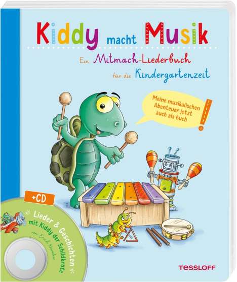 Erich Kowalew: Kiddy macht Musik (+ CD), Buch
