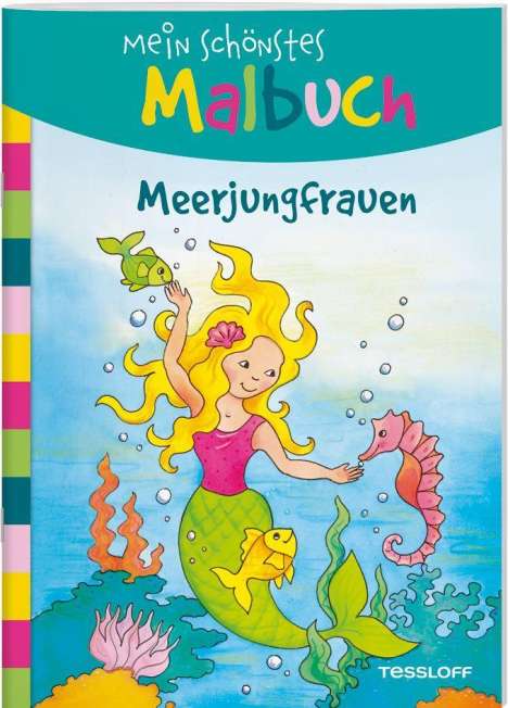 Mein schönstes Malbuch. Meerjungfrauen. Malen für Kinder ab 5 Jahren, Buch