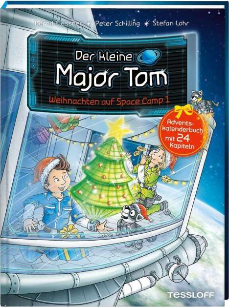 Bernd Flessner: Der kleine Major Tom. Adventskalenderbuch. Weihnachten auf Space Camp 1., Buch
