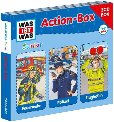 Was ist was Junior Action-Box (3 CD), 3 CDs