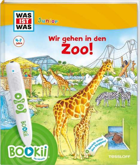 Claudia Kaiser: BOOKii® WAS IST WAS Junior Wir gehen in den Zoo!, Buch