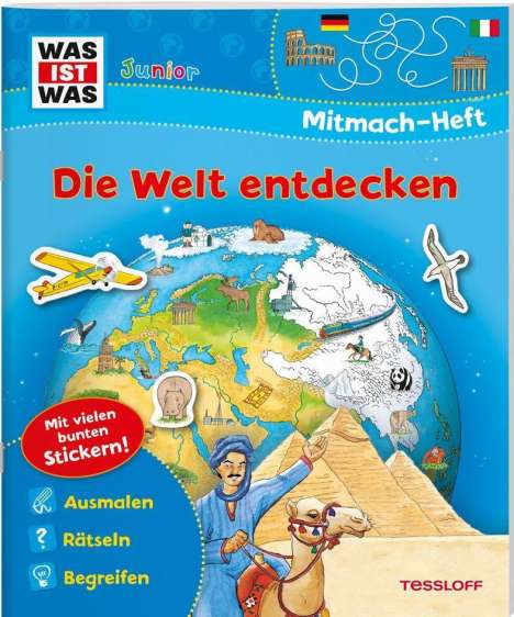 Tatjana Marti: WAS IST WAS Junior Mitmach-Heft Die Welt entdecken, Buch