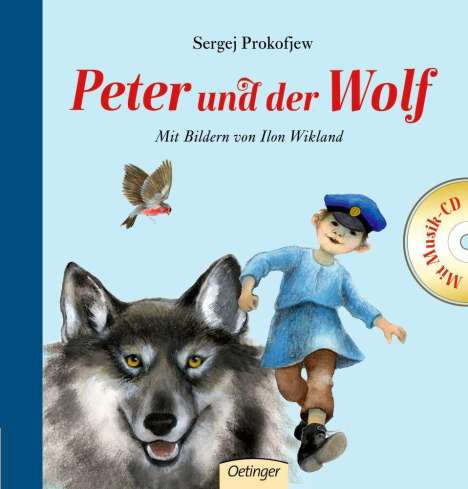 Sergej Prokofjew: Prokofjew, S: Peter und der Wolf mit CD, Buch