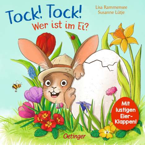 Susanne Lütje: Tock! Tock! Wer ist im Ei?, Buch