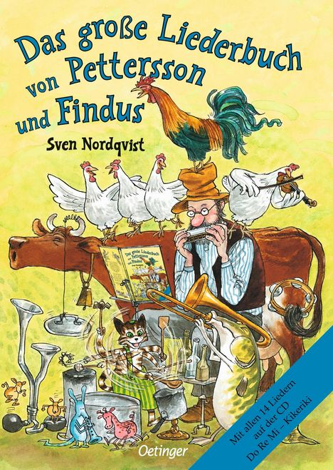 Sven Nordqvist: Das große Liederbuch von Pettersson und Findus, Buch