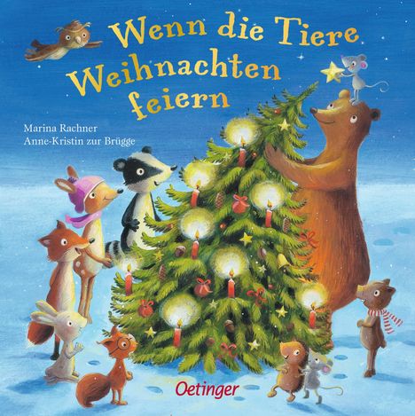Anne-Kristin zur Brügge: Wenn die Tiere Weihnachten feiern, Buch