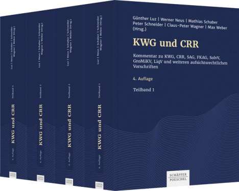 KWG und CRR (4-bändige Gesamtausgabe), Buch