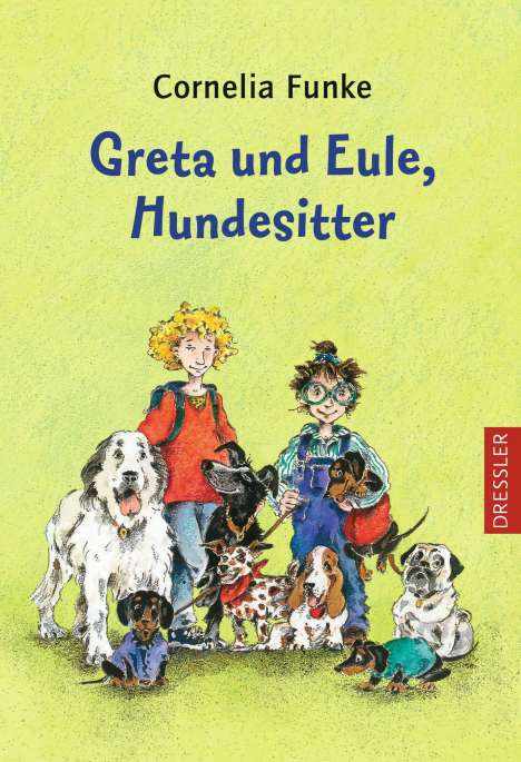 Cornelia Funke: Greta und Eule, Hundesitter, Buch