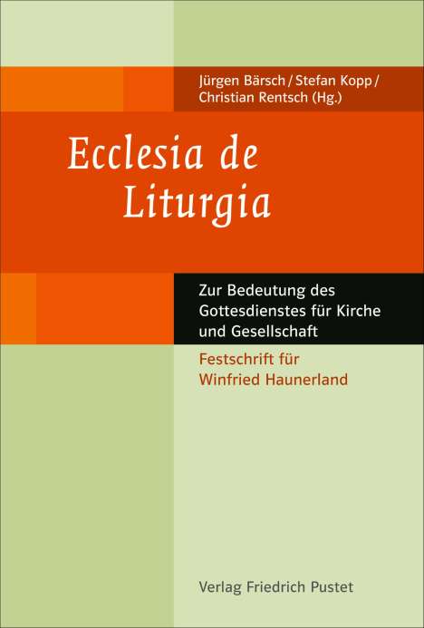 Ecclesia de Liturgia, Buch
