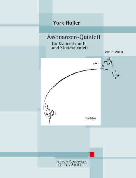Assonanzen-Quintett für Klarinette in B und Streichquartett., Buch