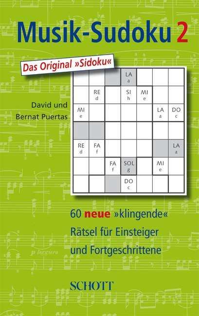 Bernat Puertas: Puertas, D: Musik-Sudoku 2, Buch