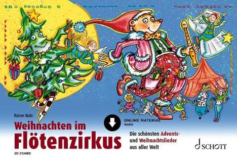 Rainer Butz: Weihnachten im Flötenzirkus, Buch