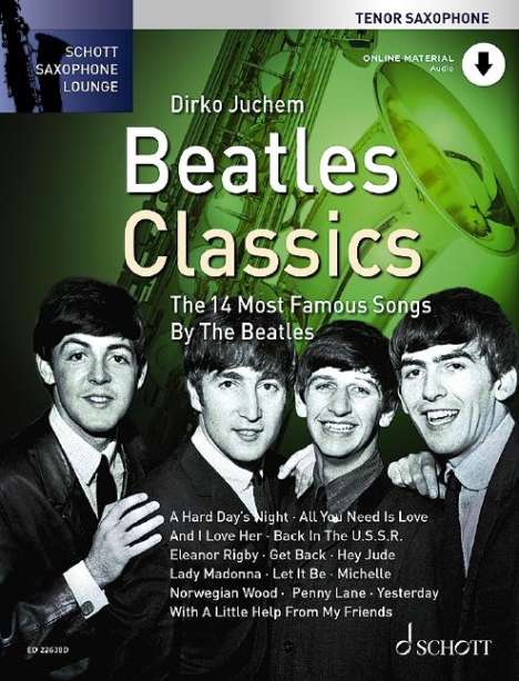 Beatles Classics - Tenor-Saxophon, Buch