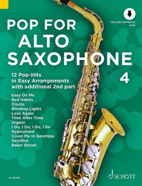 Pop For Saxophone 4, Buch