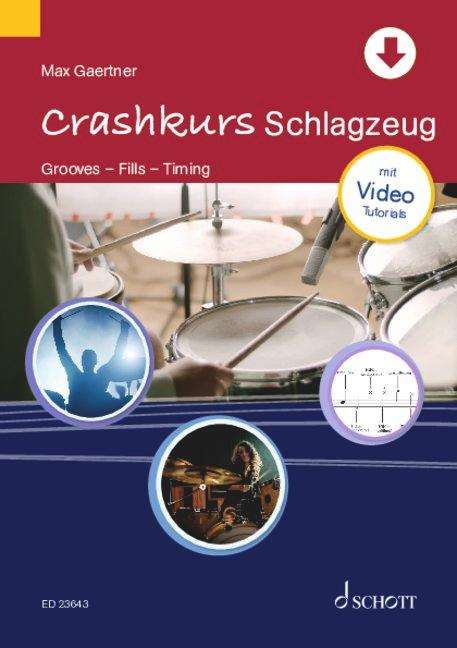 Max Gaertner: Crashkurs Schlagzeug, Buch
