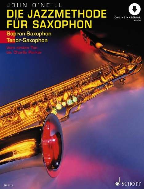 Die Jazzmethode für Saxophon (Sopran &amp; Tenor), Noten