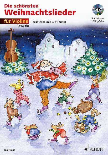 Magolt: Weihnachtslieder/Violine/m. CD, Noten