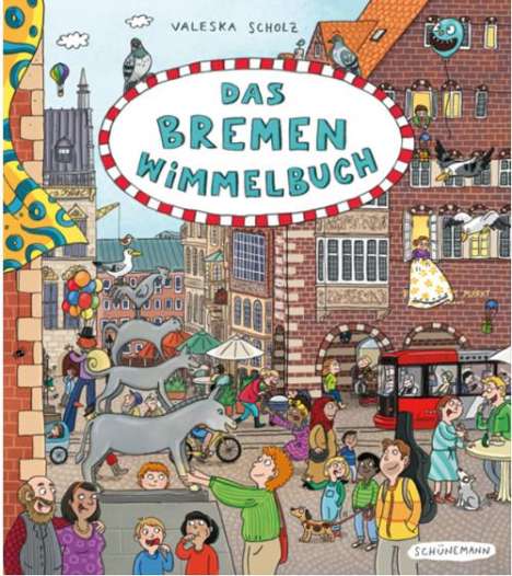 Das Bremen-Wimmelbuch, Buch