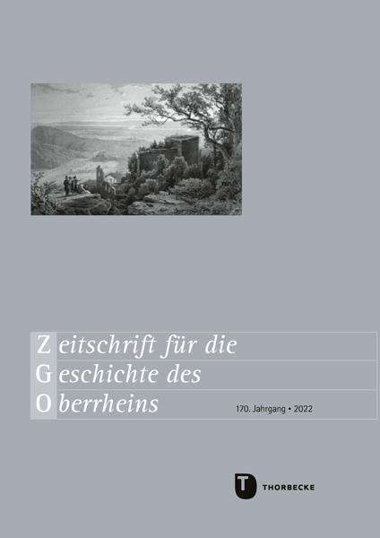 Zeitschrift für die Geschichte des Oberrheins. 170. Jahrgang 2022, Buch
