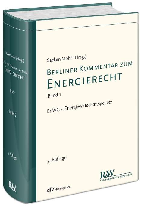 Säcker, F: Berliner Kommentar zum Energierecht 01, Buch