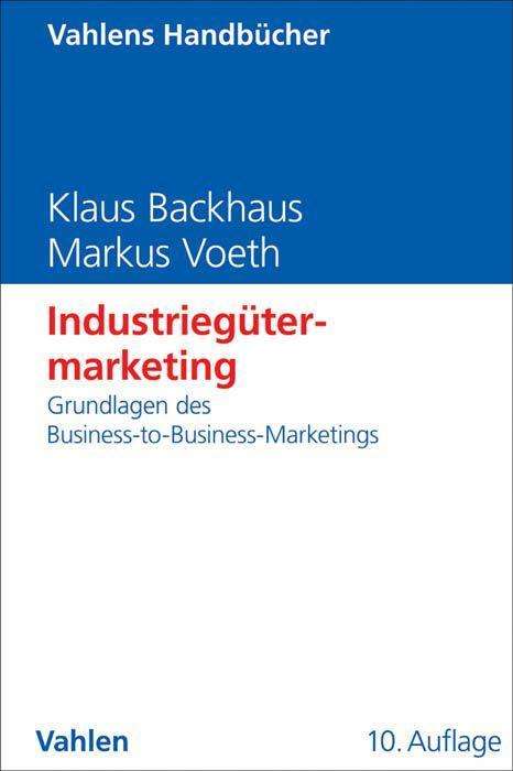Klaus Backhaus: Industriegütermarketing, Buch