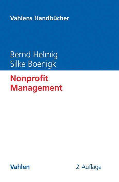 Bernd Helmig: Nonprofit Management, Buch
