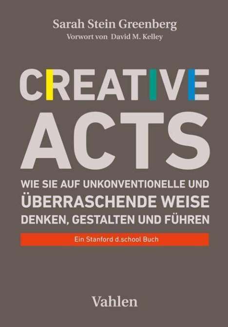 Sarah Stein Greenberg: Creative Acts, Buch