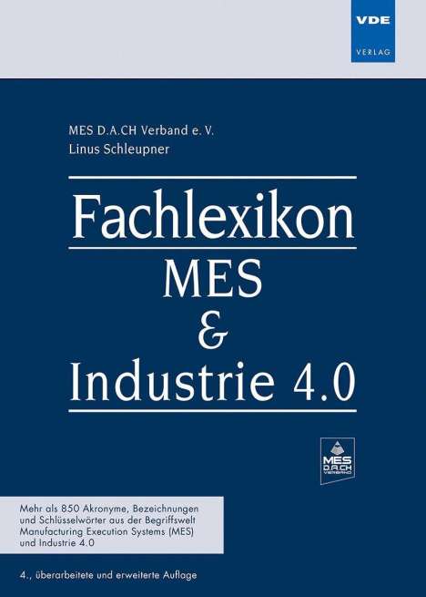 Linus Schleupner: Schleupner, L: Fachlexikon MES &amp; Industrie 4.0, Buch