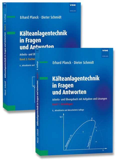 Erhard Planck: Kälteanlagentechnik in Fragen und Antworten (Set), 2 Bücher