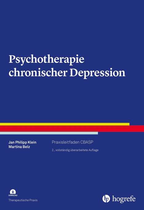 Jan Philipp Klein: Psychotherapie chronischer Depression, Buch