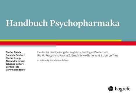 Stefan Bleich: Handbuch Psychopharmaka, Buch
