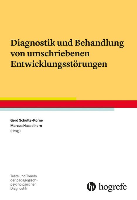 Diagnostik und Behandlung von umschriebenen Entwicklungsstörungen, Buch
