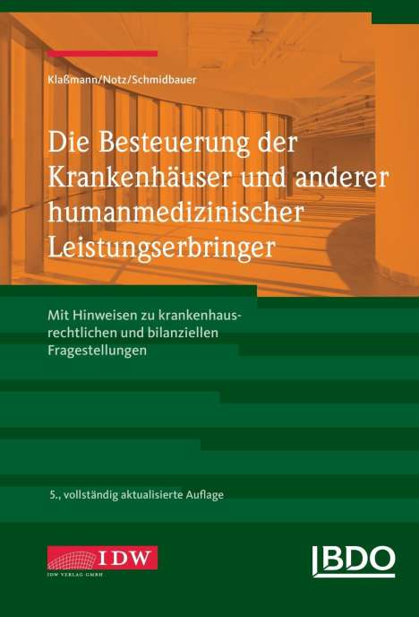Ralf Klaßmann: Klaßmann, R: Besteuerung der Krankenhäuser, Buch