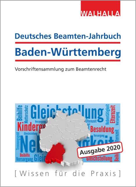 Walhalla Fachredaktion: Deutsches Beamten-Jahrbuch Baden-Württemberg 2020, Buch