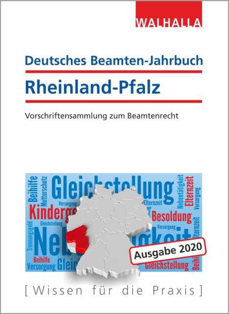 Walhalla Fachredaktion: Deutsches Beamten-Jahrbuch Rheinland 2020, Buch