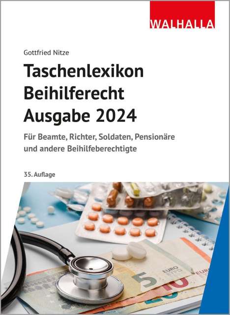 Gottfried Nitze: Taschenlexikon Beihilferecht Ausgabe 2024, Buch