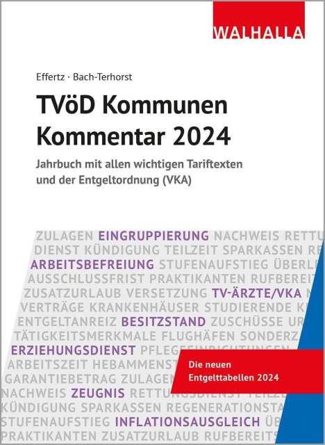 Jörg Effertz: TVöD Kommunen Kommentar 2024, Buch