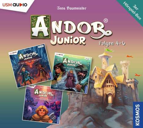 Andor Junior Hörbox Folge 4-6 (3 Audio-CDs), 3 CDs