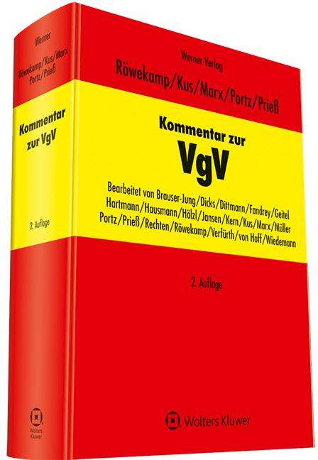 Kommentar zur VgV, Buch