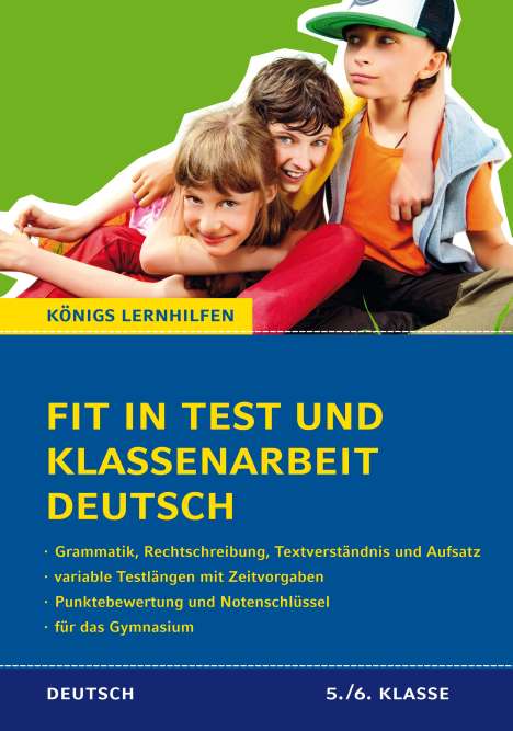 Peter Süß: Fit in Test und Klassenarbeit - Deutsch 5./6. Klasse Gymnasium, Buch