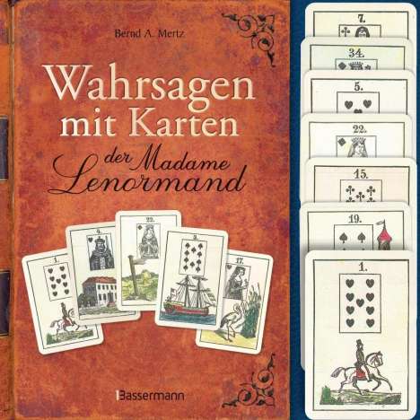 Bernd A. Mertz: Mertz, B: Wahrsagen mit Karten der Madame Lenormand-Set, Buch