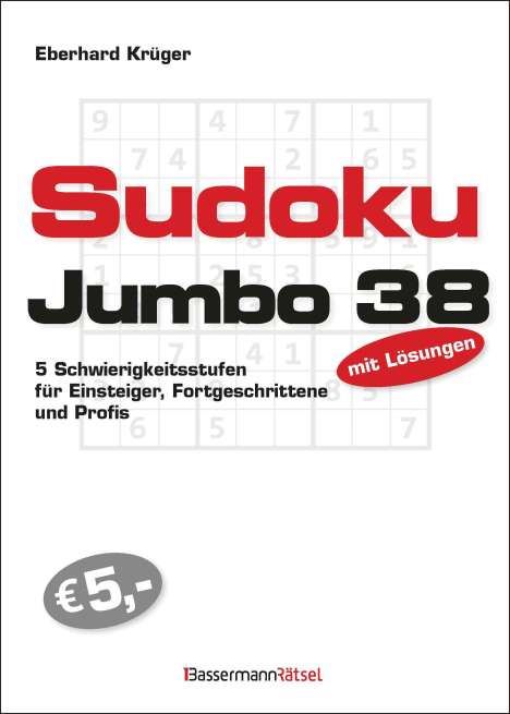 Eberhard Krüger: Sudokujumbo 38, Buch