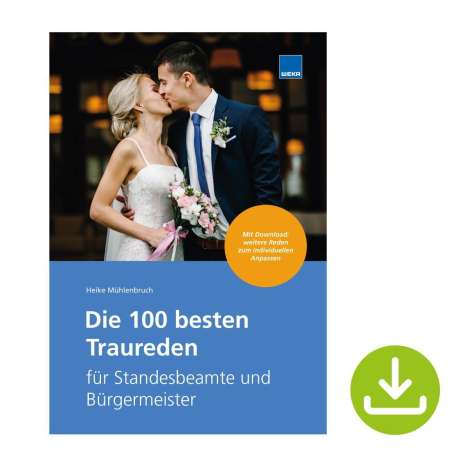 Heike Mühlenbruch: Die 100 besten Traureden, Buch
