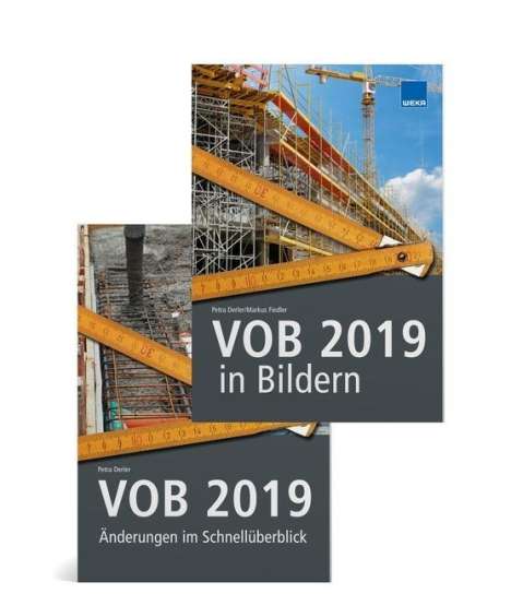 Petra Derler: VOB 2019: Kombipaket "VOB 2019 in Bildern" &amp; "Änderungen, Buch
